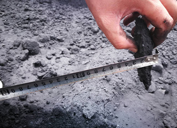 吉布提铁路运输用抑尘剂结壳效果