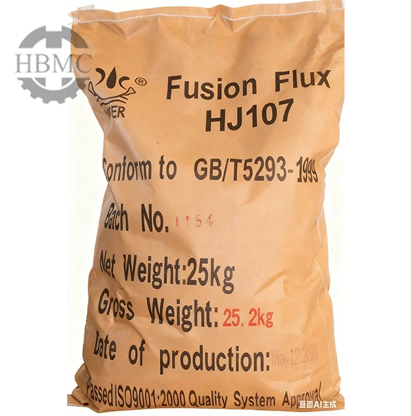 centralafricaHJ107 Melted Flux for Submerged Arc Welding