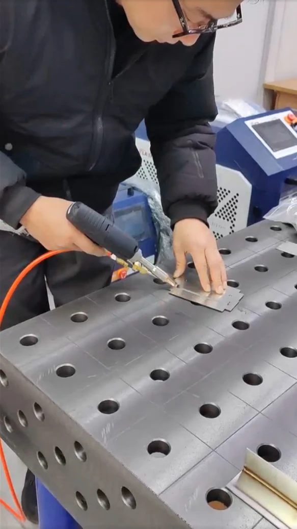 Video for Hand Held Laser Welding Machine