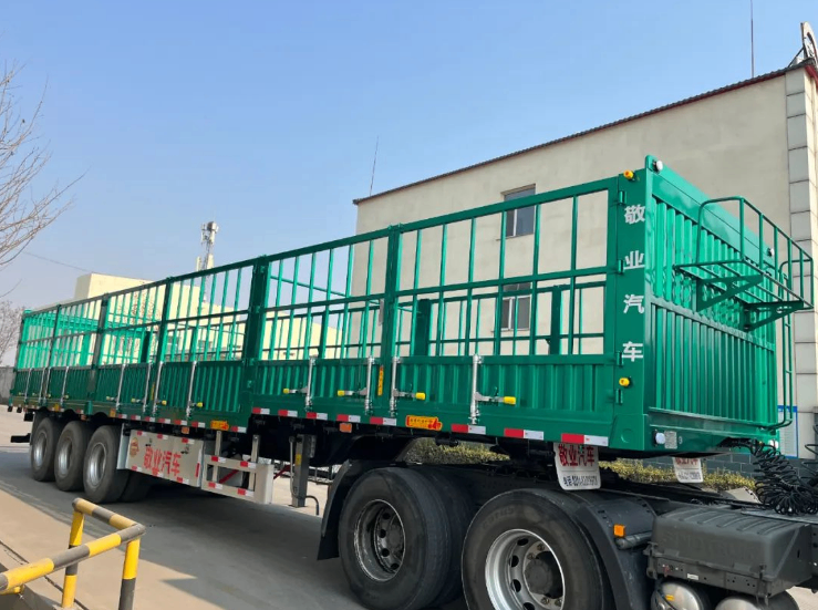 80 dedicated electric vehicles with mother and child trailers delivered in batches to Yingkou Xinxing