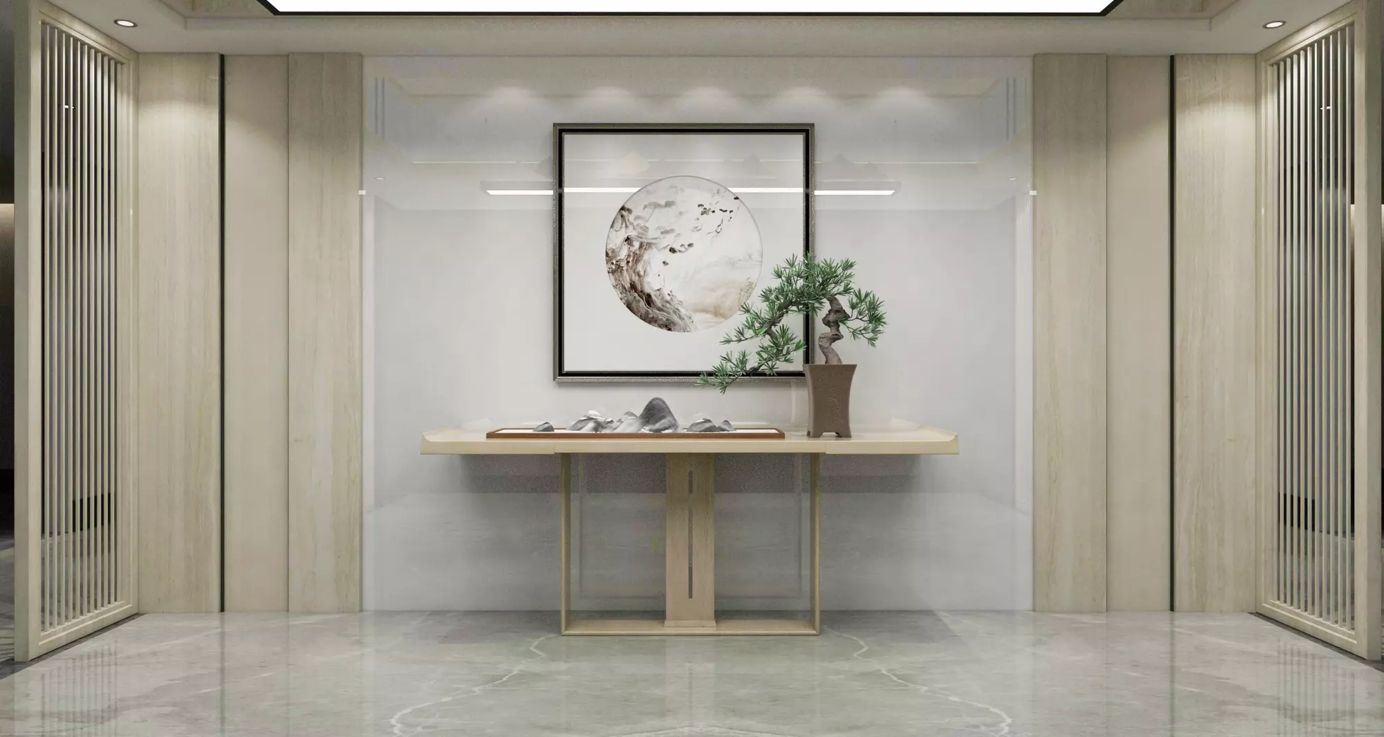 Window Aesthetic Hall - New Chinese Style