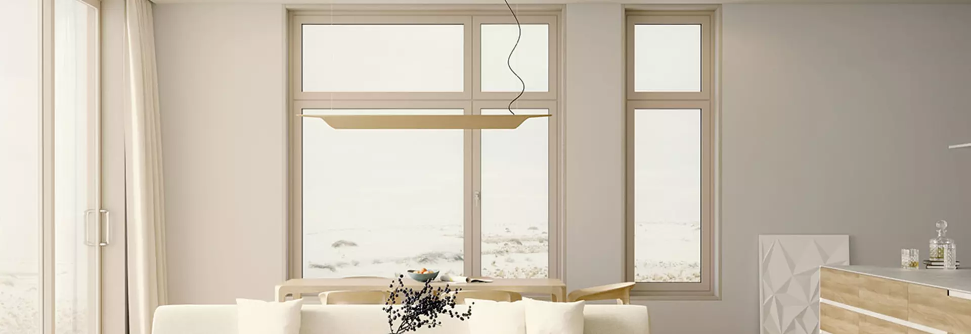 Classic Broken Bridge Aluminum Window