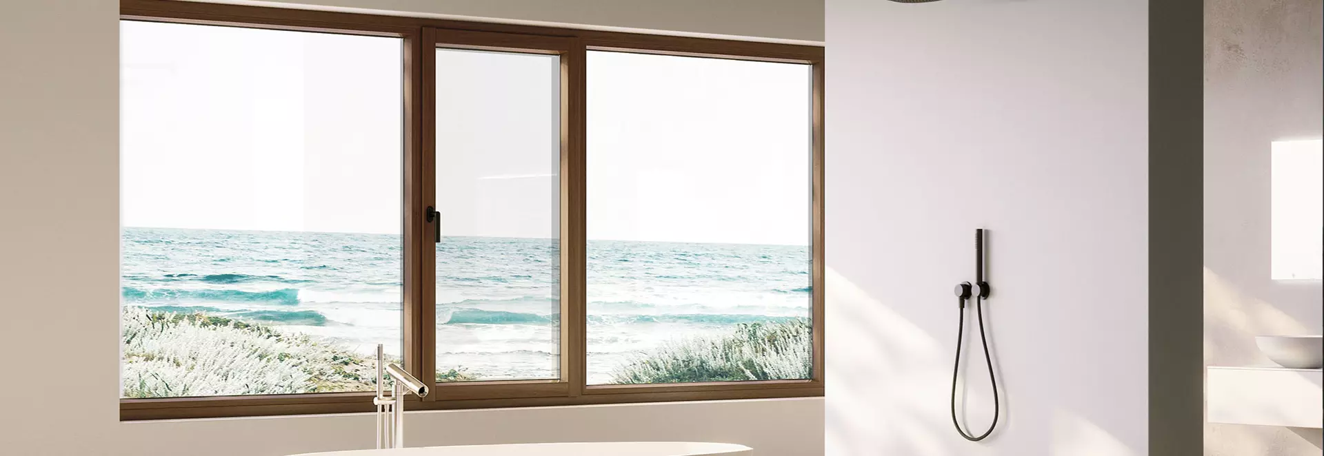 New generation aluminum  and wood windows