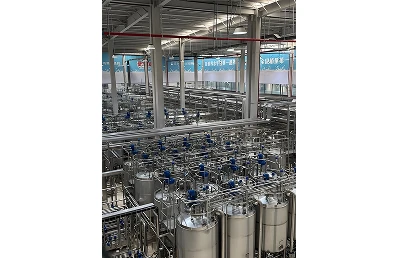 Pipeline engineering in dairy workshop